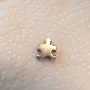 Sterling silver chamilia autism puzzle 🧩 charm